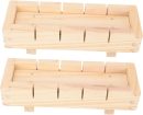 Wooden Sushi Sushi Press Roller Machine Natural Wood Grain Easy to Clean Use