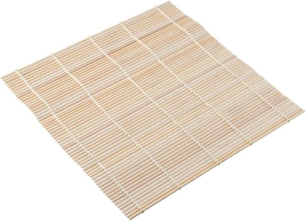 24x24cm Sushi Curtain Rolling Mat Bamboo Japanese Roller Rice Mold Sushi Maker Tools Household Bento Accessories