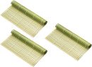 Bamboo Sushi Curtain 3-pack Sushi Rolling Mats Stain-resistant Easy-clean Pad