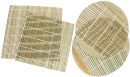 4pc Diy Sushi Roll Maker Roller Sushi Bamboo Curtain Sushi Making Pads