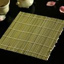 3987, Set of 6 Bamboo Sushi Rolling Mats Sushi Roller Sushi Mat Sushi Maker Kit, Flat and Round Bamboo Mats, 9-1/2 Inches