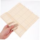 4pcs Bamboo Sushi Mat Bamboo Sushi Rolling Pad for Making Curtain Rolling Pad Tool